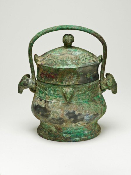 Bucket with Swing Handle, Western Zhou dynasty ( 1046-771 BC ), 1000/950 BCdd.