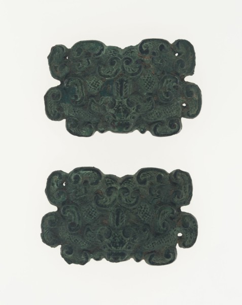 Pair of Ornaments, Eastern Zhou dynasty, Warring States period (480-221 B.C.), c. 4th/3rd century B.C.