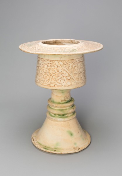 Incense Burner with Chrysanthemum and Knobbed Scrolls, Northern Song dynasty (960-1127), 11th century.