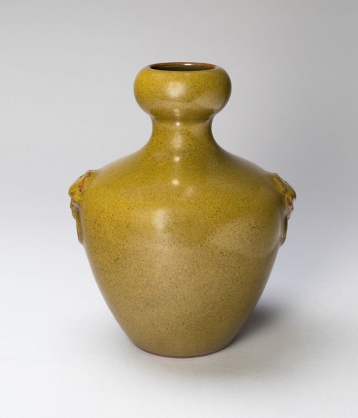 Vase with Animal Handles, Qing dynasty (1644-1911), Yongzheng reign mark and period (1723-35).