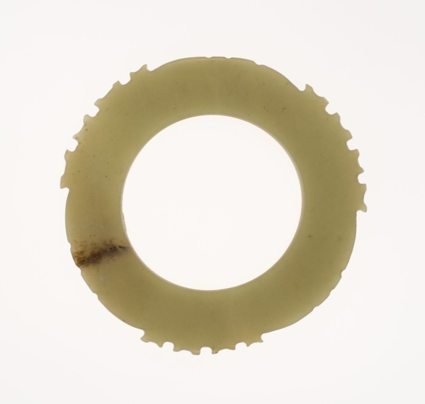 Notched Disc, Neolithic to Shang period, c. 2000-1500 B.C.