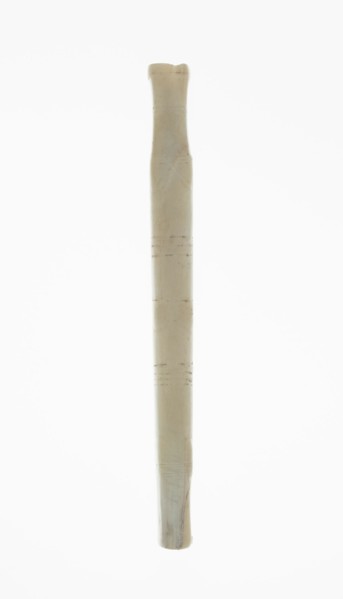 Handle-Shaped Jade, Shang period, 2nd millennium B.C.