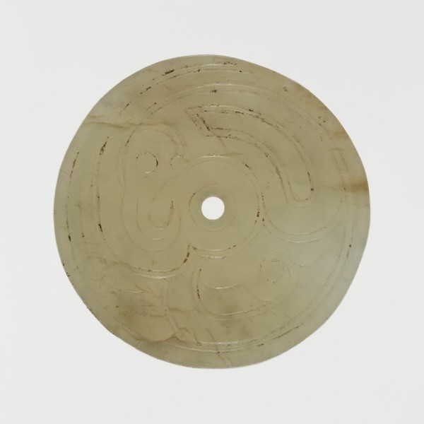 Pendant Disc, Western Zhou period, 10th/9th century B.C.