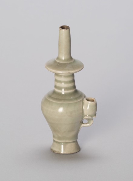 Miniature Buddhist Water Sprinkler (Kundika) with Lotus-leaf Spout, late Song (960-1279) or Yuan dynasty (1271-1368), c. 13th century.