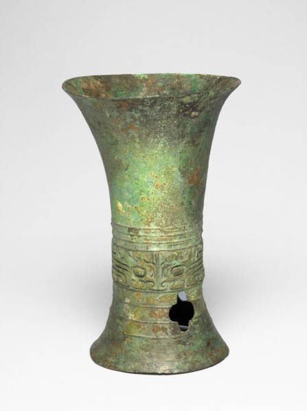Beaker, Erligang period (about 1600-about1300 BC).