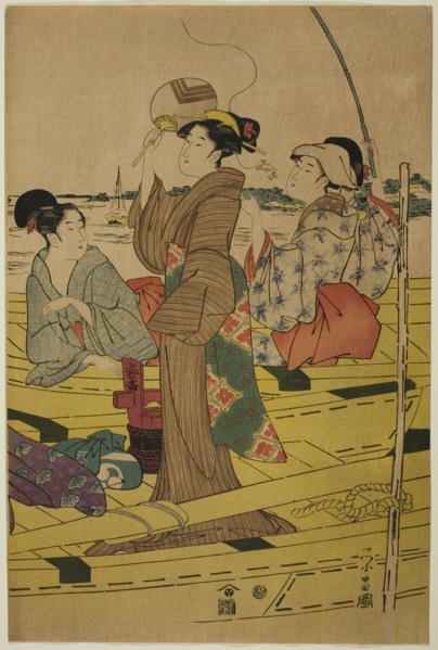 Women on a Fishing Boat, c. 1780/1800.