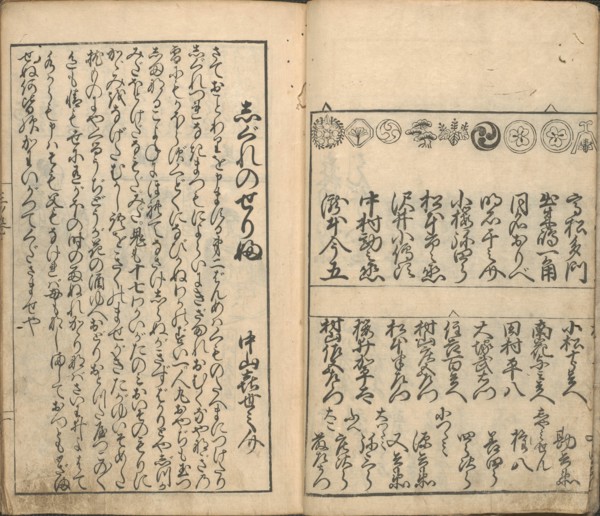 Collection of Pictures of the Actors in the Four Theatres (Shiza yakusha ezukushi), vol 2, late 18th century.