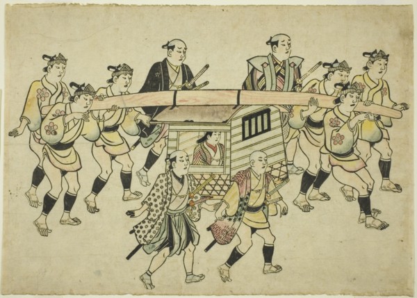 Procession of a Daimyo, c. 1681/84.