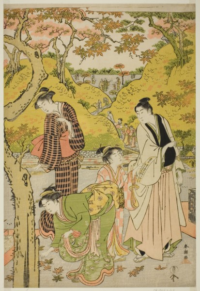 Picnic in Autumn, late 1780s.