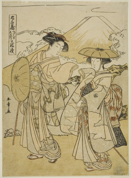 Act Eight: Bridal Journey, from the play "Treasury of Loyal Retainers (Chushingura)", Japan, c. 1779/80.