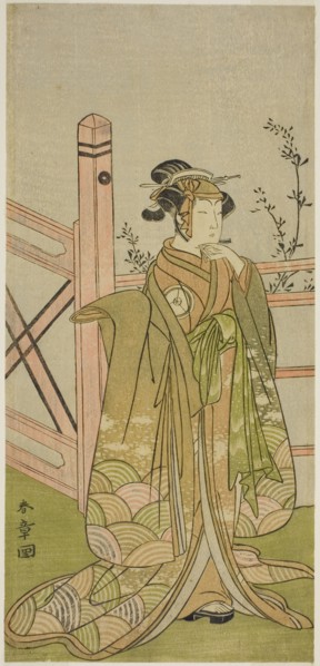 The Actor Iwai Hanshiro IV in an Unidentified Role, Japan, c. 1772.
