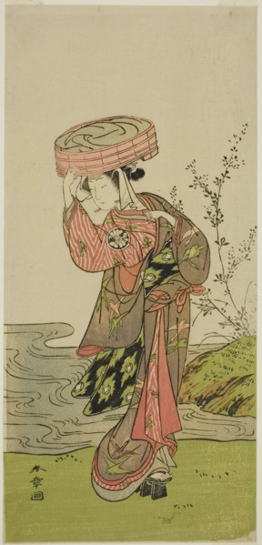 The Actor Segawa Yujiro (or Segawa Kikunojo III) in an Unidentified Role, Japan, c. 1774.