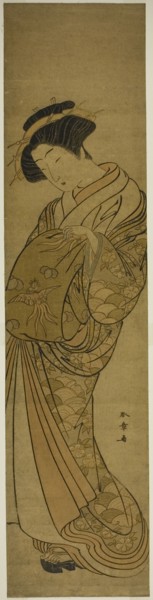 A Courtesan of the Matsubaya, Japan, mid-late 1770s.