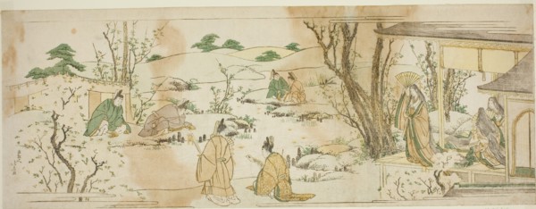 Courtly event modeled on the Lanting Gathering, Japan, c. 1801/07.
