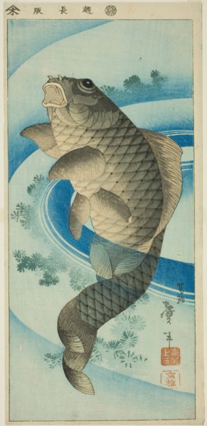 Carp, Japan, c. 1830/44.