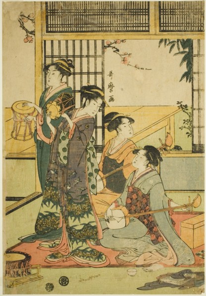 Drums and Shamisen, Japan, n.d.
