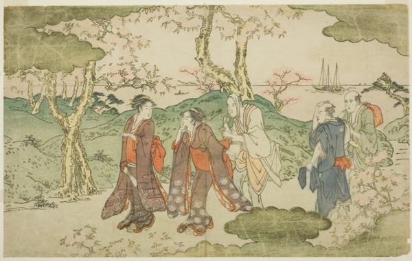 Mount Goten, from the illustrated book "Statue of Fugen (Fugen-zo)", Japan, c. 1790.