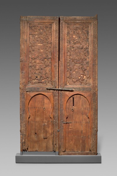 Pair of doors, Morocco, Marinid Dynasty, 14th century.