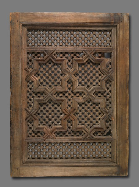Window Screen (Mashrabiyya), Morocco, 17th/18th century.