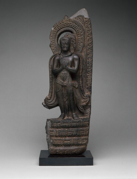 God Vishnu's Mount, Garuda, Standing with Hands in Gesture of Adoration (Anjalimudra), 11th century or earlier.