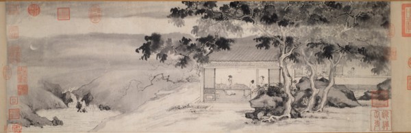 Drinking at Night, Ming dynasty (1368-1644); c. 1520/23.