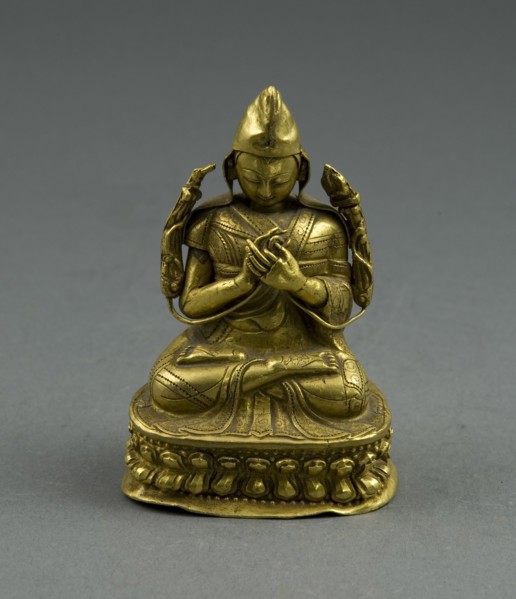 Portrait of Lama Tsongkhapa, 18th/19th century.