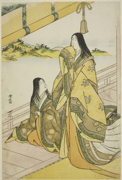 Sei Shonagon and Her Companion, from an untitled series of court ladies, c. 1784.