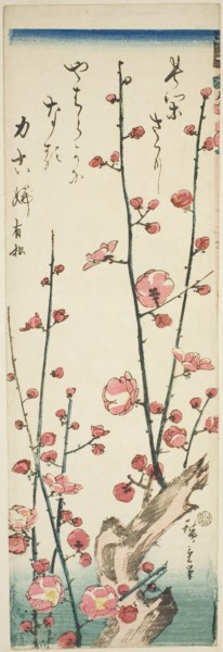 Blossoming plum branches, c. 1843/47.