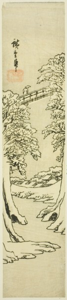 The Monkey Bridge in Winter, n.d.