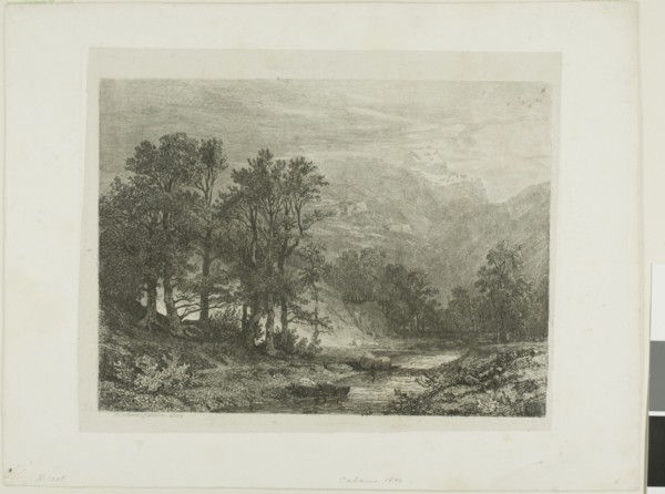 Alpine Landscape, n.d.