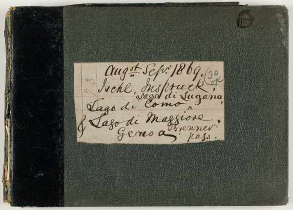 Inspruck, Italian Lakes, 1869.