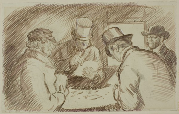 A Game of Cards, 1870/91.