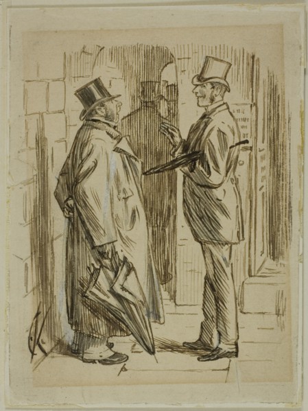 Upon the Mart, 1870/91.