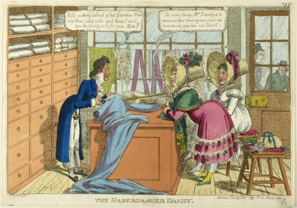 The Haberdasher Dandy, 1817-20.
