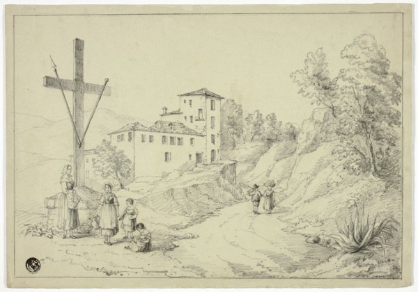 On the way from Val' Oscuro to Nice, March 8, 1842.