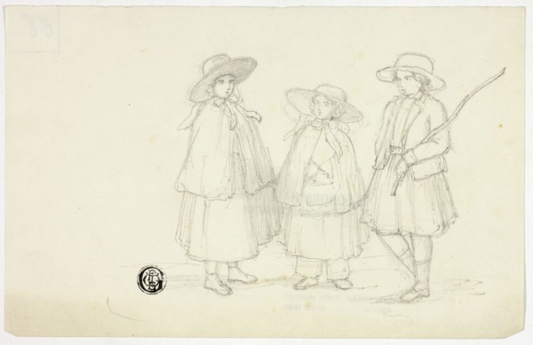 Three Little Girls, n.d.