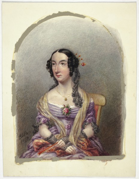 Lady Georgina Murray, 1843.