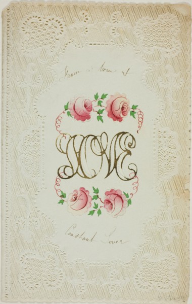 Love (Valentine), c. 1850.