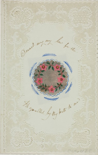 Dearest, May My Love for Thee be Equaled by Thy Truth to Me (valentine), n.d.