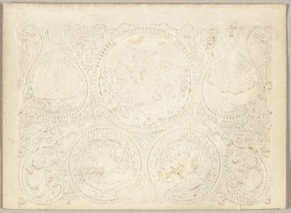Untitled Valentine (Cupid on the Back of a Dog), 1850/59.