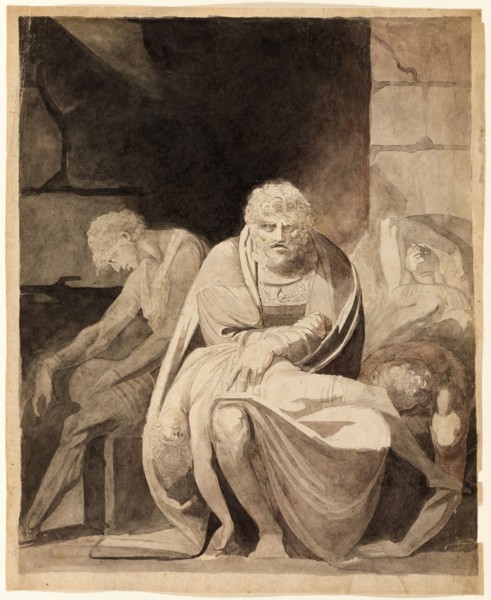 Ugolino and His Sons Starving to Death in the Tower, 1806.