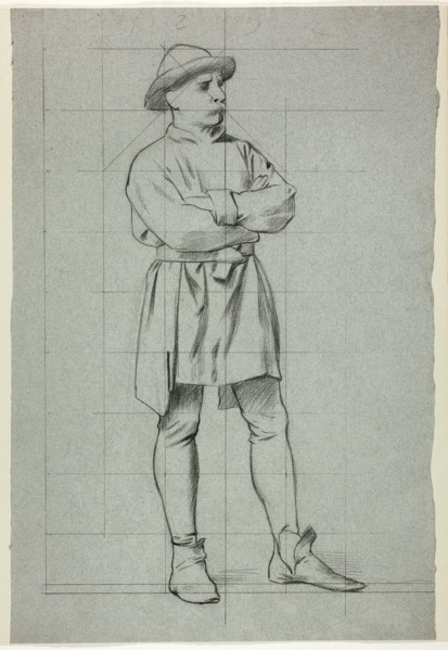 Man Standing with Folded Arms, n.d.