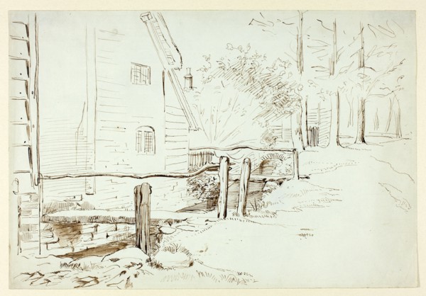Landscape with Bridge, n.d.