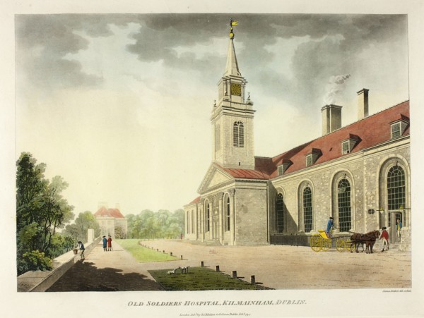 Old Soldiers Hospital, Kilmainham, Dublin, published February 1794.