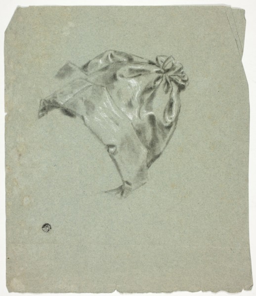 Cap of Gathered Silk, 1780/89.