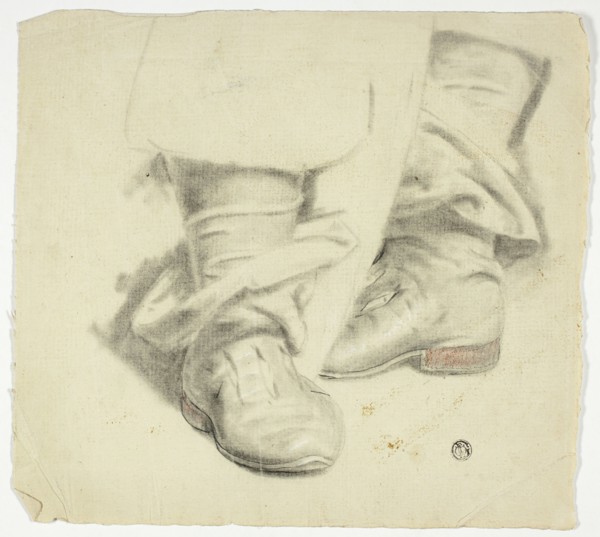 Seventeenth Century Boots of Standing Figure, n.d.