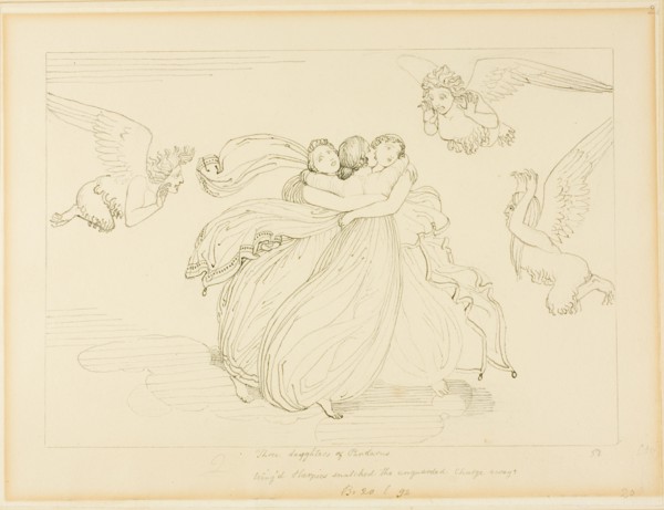 The Harpies and the Daughters of Pandarus, n.d.