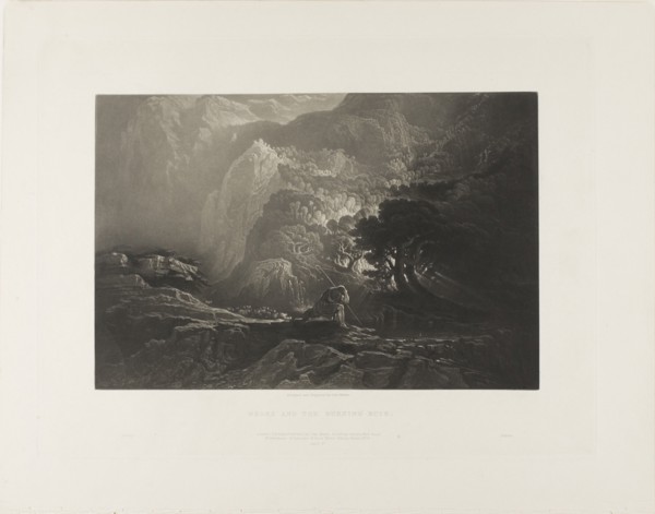 Moses and the Burning Bush, from Illustrations of the Bible, 1833.