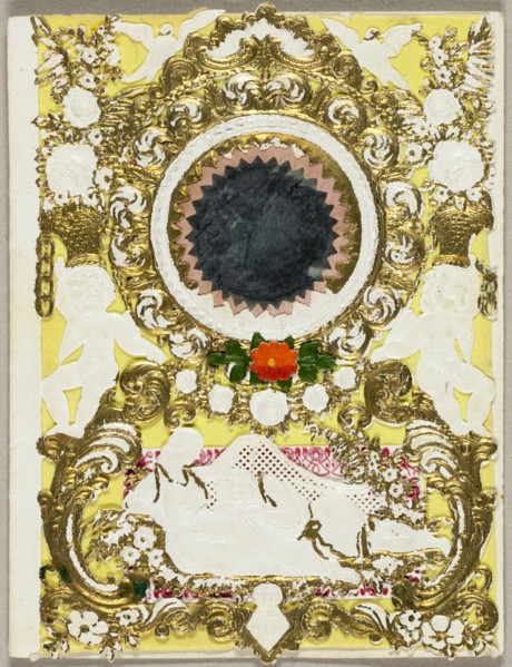 Untitled Valentine (Reclining Antique Couple), 1855.