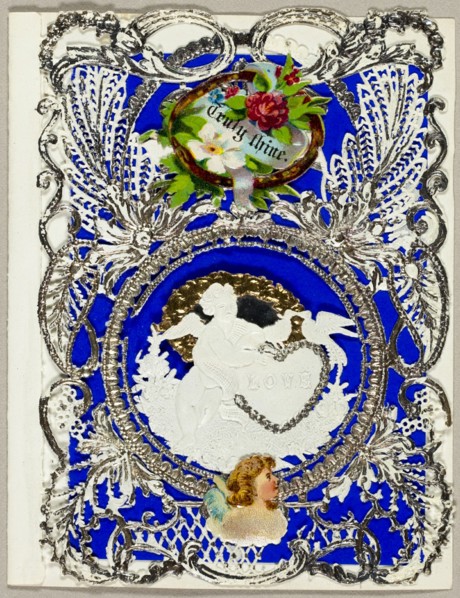 Truly Thine (valentine), c. 1860.